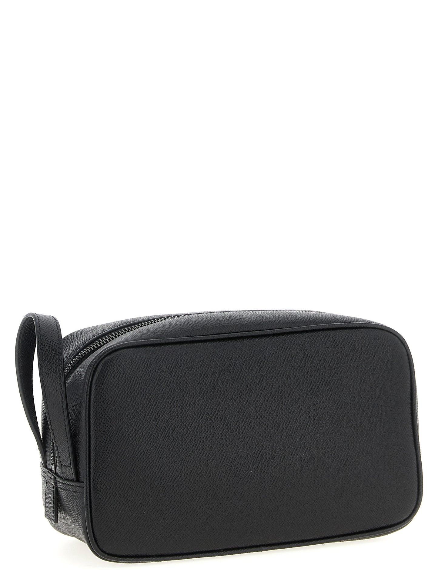 Dolce & Gabbana Black Calfskin Leather Wallet