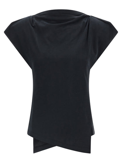 Isabel Marant Black Cotton T-Shirt