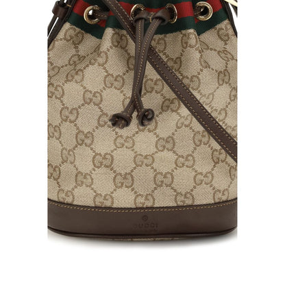 Gucci Beige Cotton Handbag