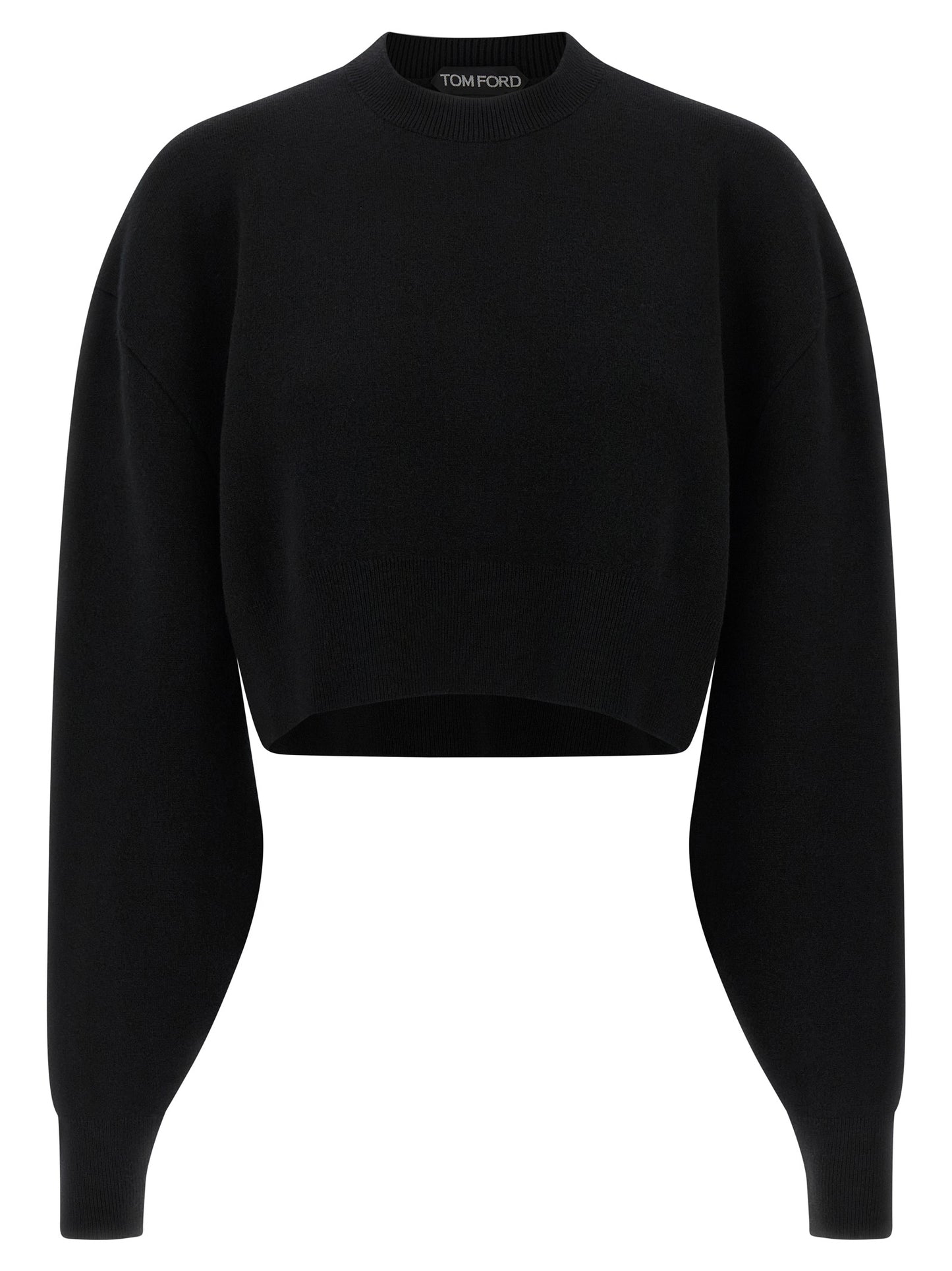 Tom Ford Black Virgin Wool Cardigan