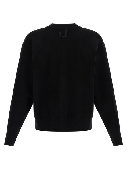 Jacquemus Black Merino Wool Cardigan