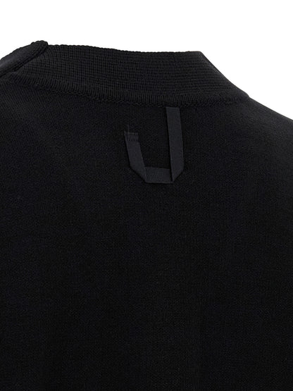 Jacquemus Black Merino Wool Cardigan
