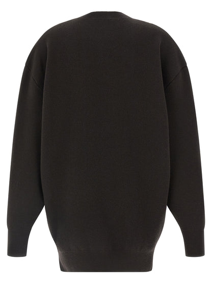 Tom Ford Brown Virgin Wool Short Dress