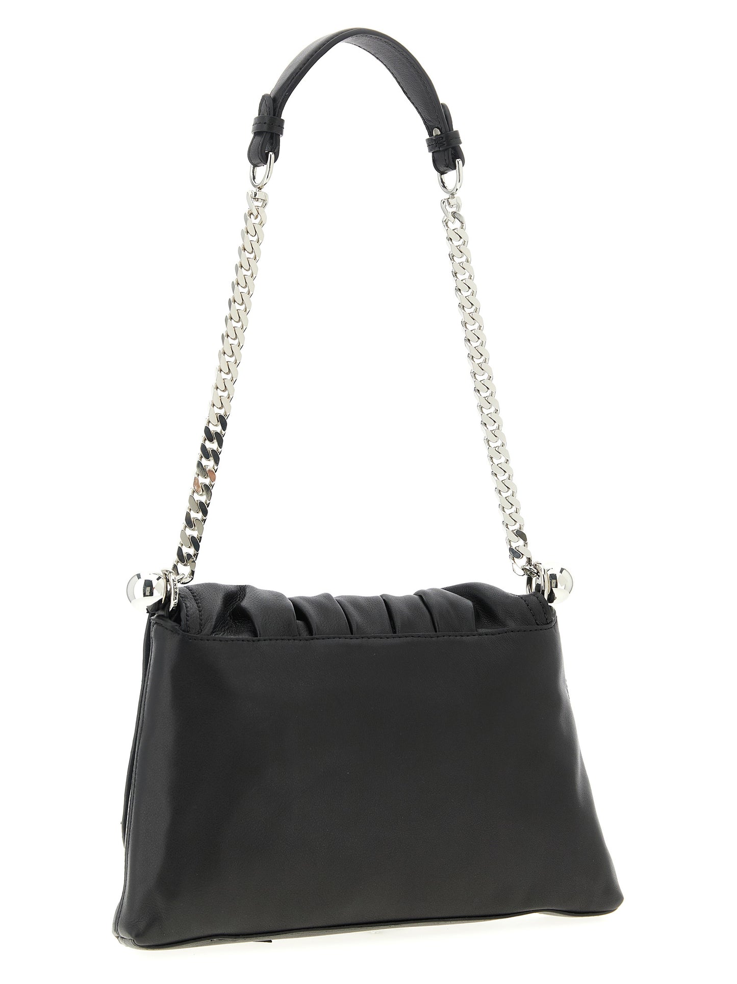 Isabel Marant Black Calfskin Shoulder Bag