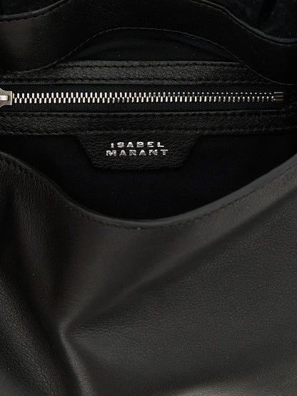 Isabel Marant Black Calfskin Shoulder Bag