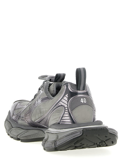 Balenciaga Gray Polyester Athletic Sneakers