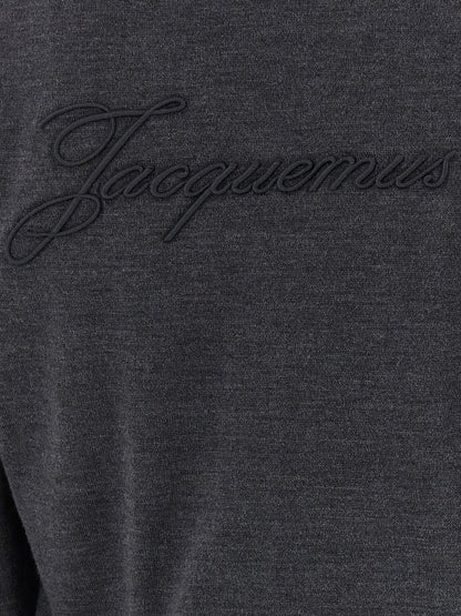 Jacquemus Gray Merino Wool Cardigan