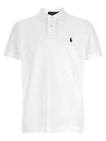 Polo Ralph Lauren White Cotton Polo Shirt
