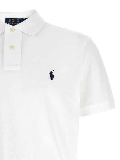 Polo Ralph Lauren White Cotton Polo Shirt