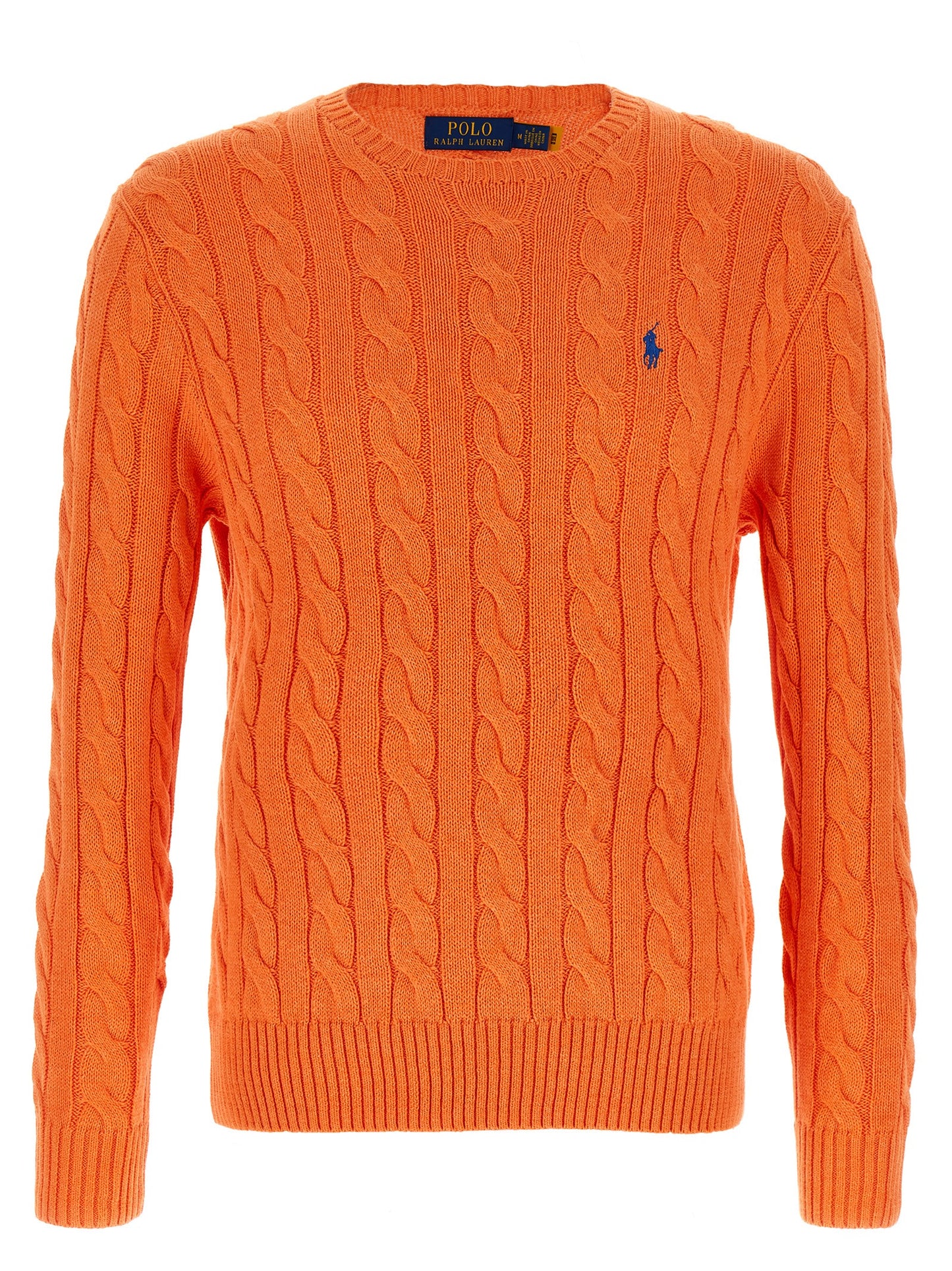 Polo Ralph Lauren Orange Cotton Cardigan