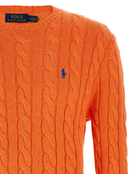 Polo Ralph Lauren Orange Cotton Cardigan