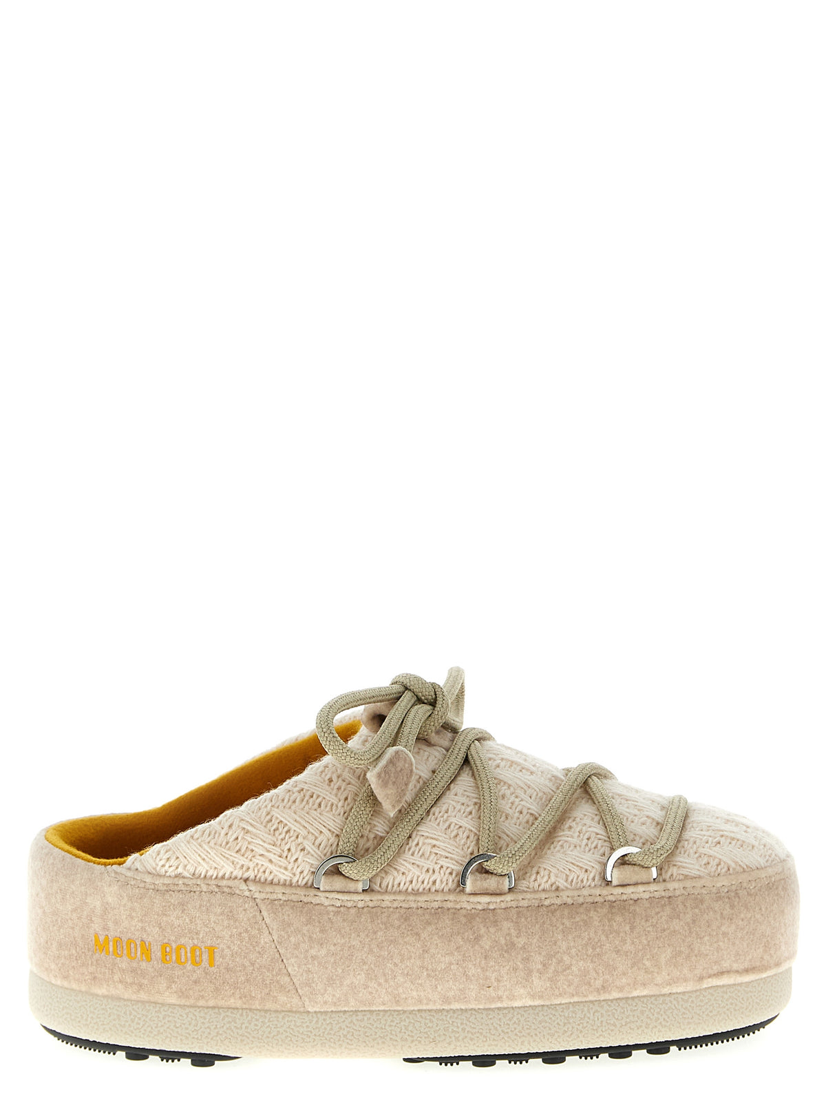 Mules Moon Boot x Guest in Residence femme Evx en polyester beige – MO-324776