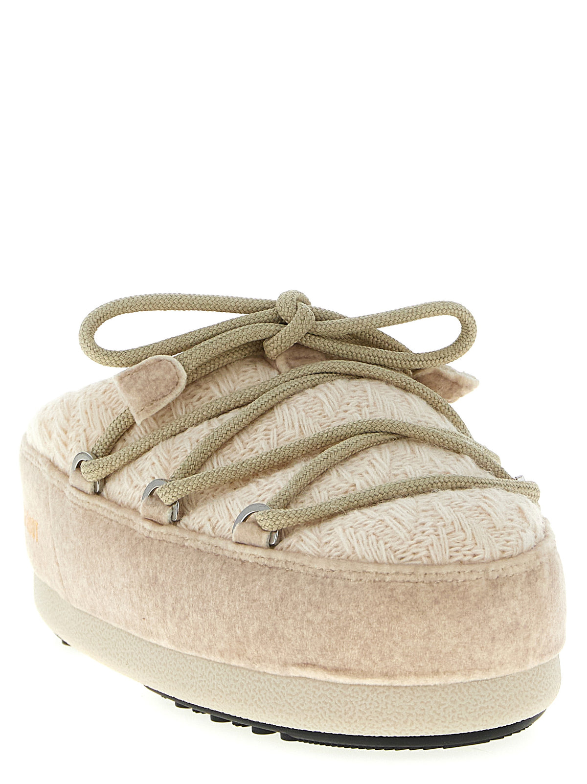 Mules Moon Boot x Guest in Residence femme Evx en polyester beige – MO-324776