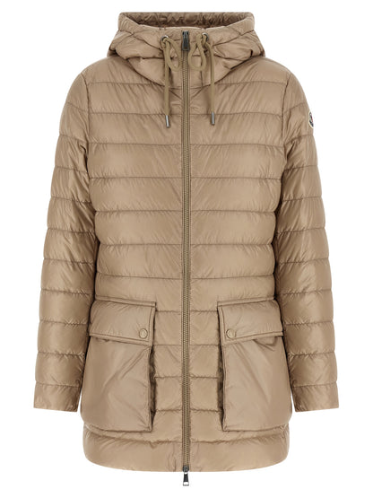 Moncler Beige Polyamide Full-Length Jacket
