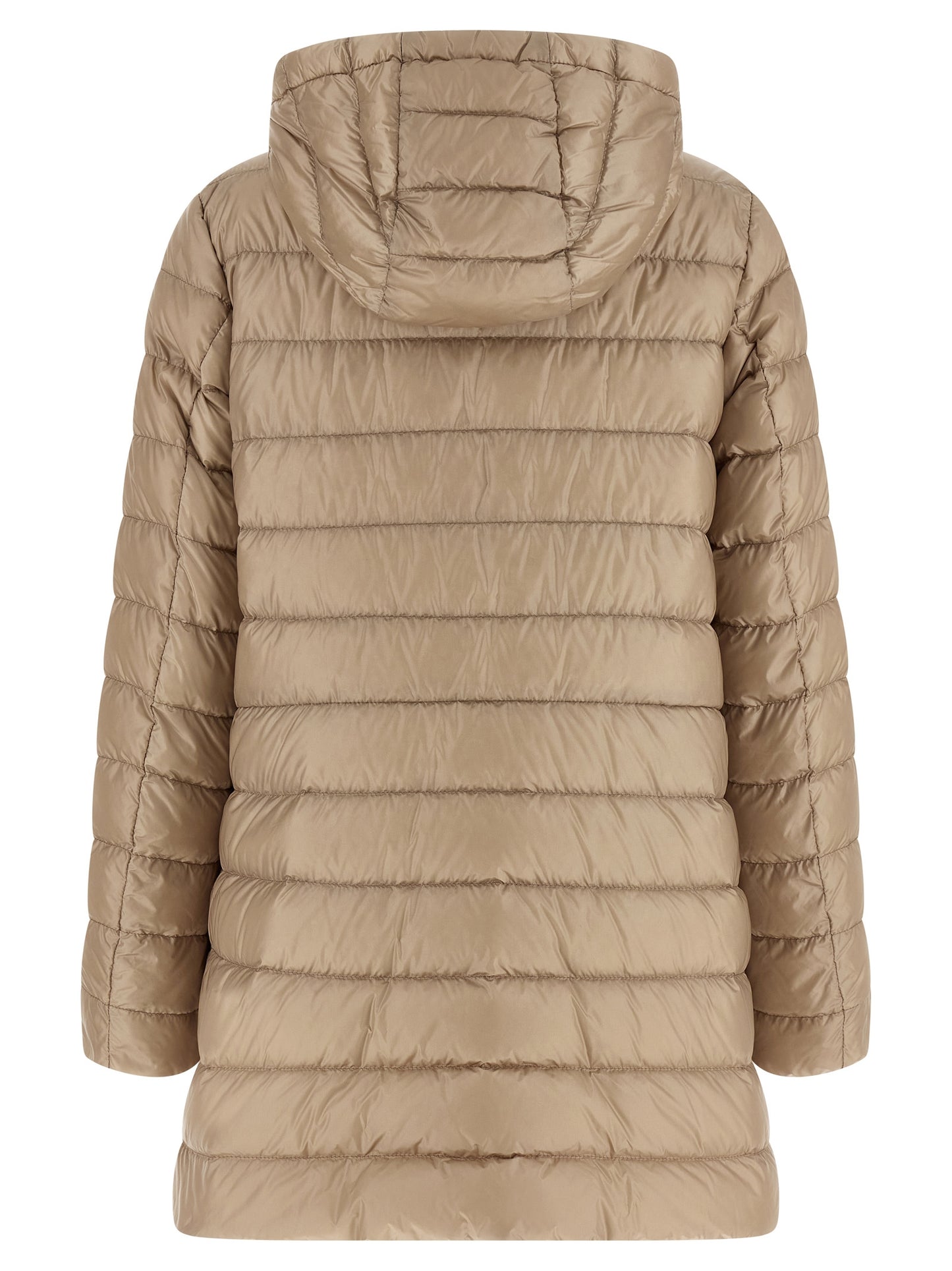 Moncler Beige Polyamide Full-Length Jacket