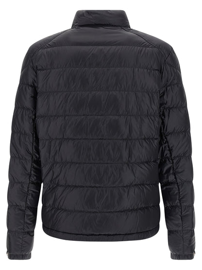 Moncler Blue Polyamide Full-Length Jacket