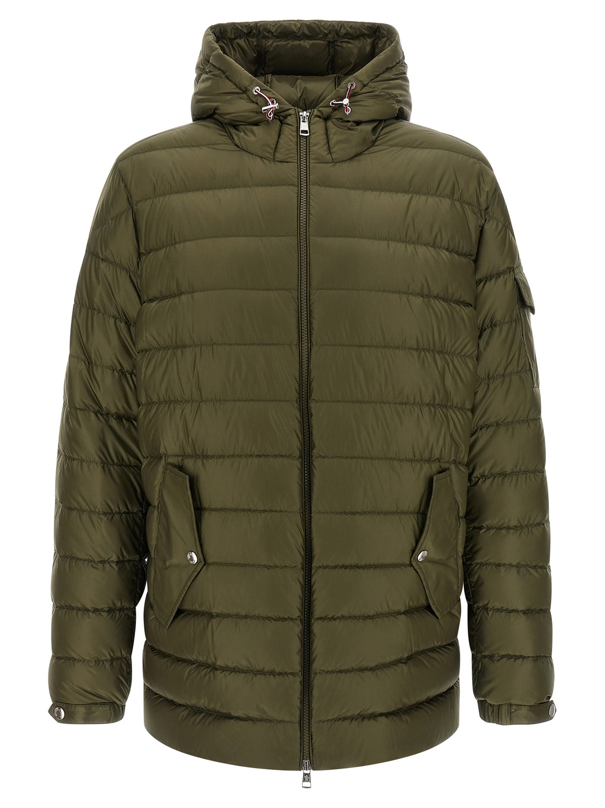 Parka Moncler homme Oahu en polyamide vert – MO-326059