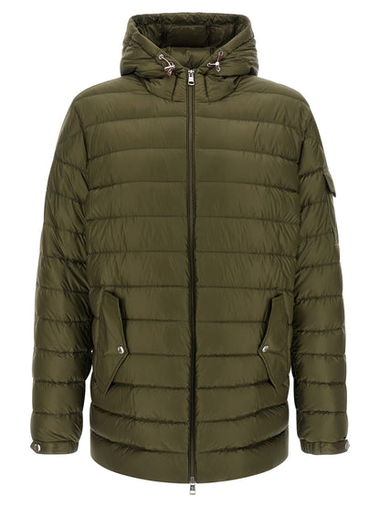 Parka Moncler homme Oahu en polyamide vert – MO-326059