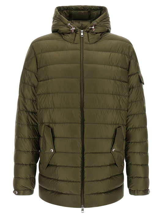 Parka Moncler homme Oahu en polyamide vert – MO-326059