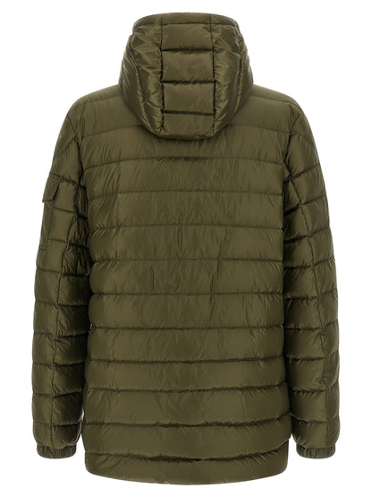 Parka Moncler homme Oahu en polyamide vert – MO-326059