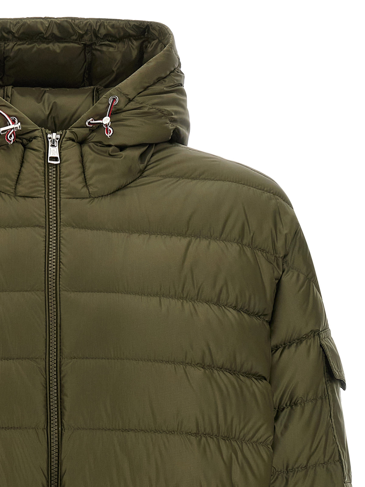 Parka Moncler homme Oahu en polyamide vert – MO-326059