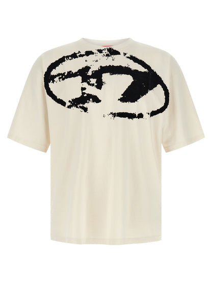 Diesel Bicolor Cotton T-Shirt