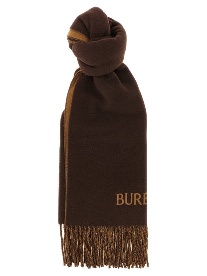 Écharpe Burberry homme Knight réversible en cachemire multicolore – BU326832BM