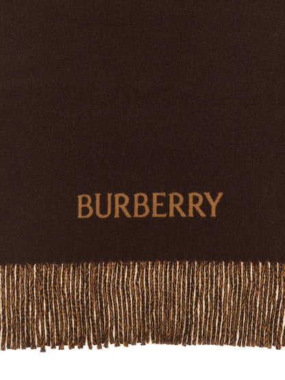 Écharpe Burberry homme Knight réversible en cachemire multicolore – BU326832BM