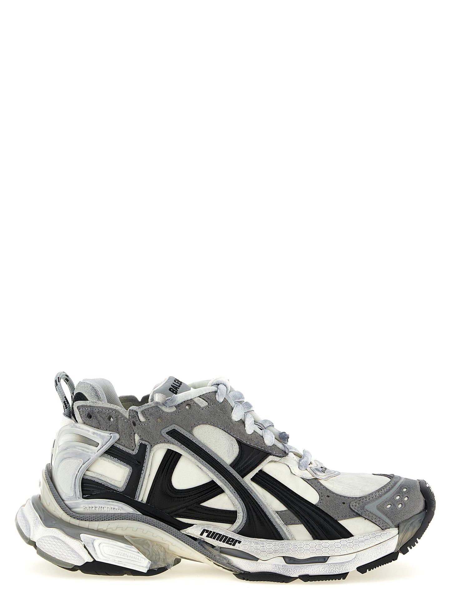 Balenciaga Gray Polyethylene Athletic Sneakers