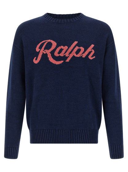 Polo Ralph Lauren Blue Linen Cardigan
