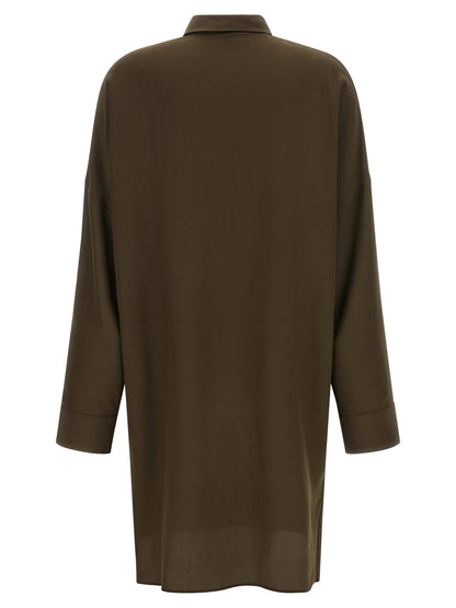 Tom Ford Bicolor Silk Midi Dress