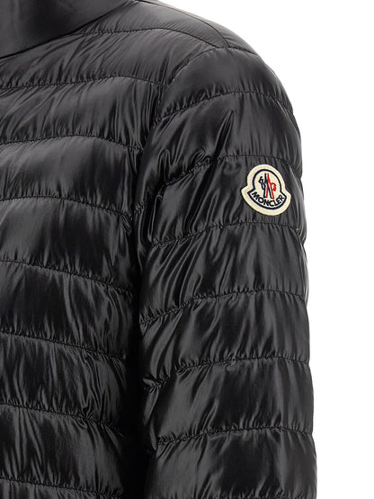 Moncler Black Polyamide Full-Length Jacket