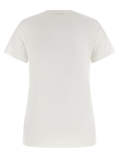 Moncler White Cotton T-Shirt
