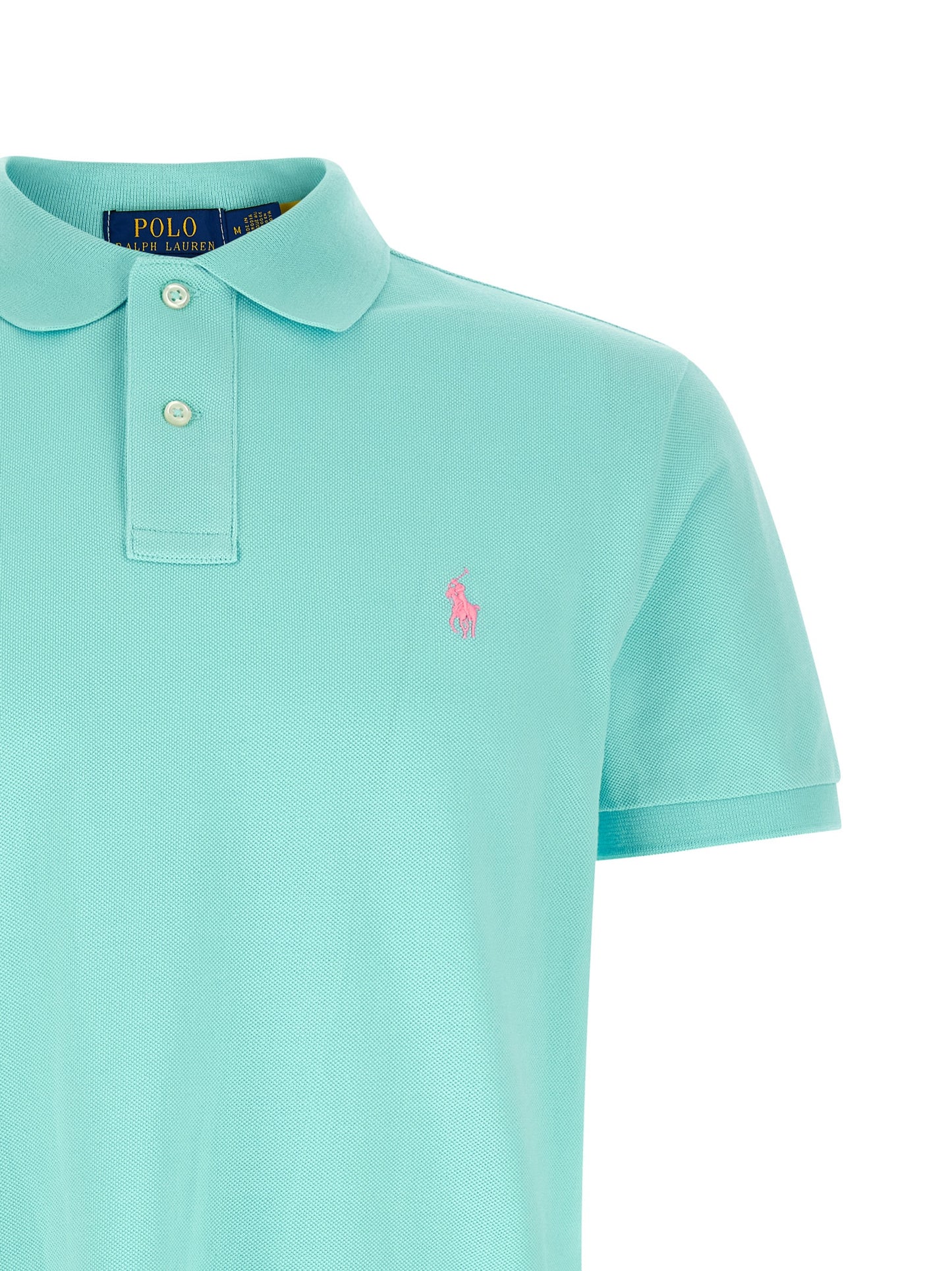 Polo Ralph Lauren Blue Cotton Polo Shirt