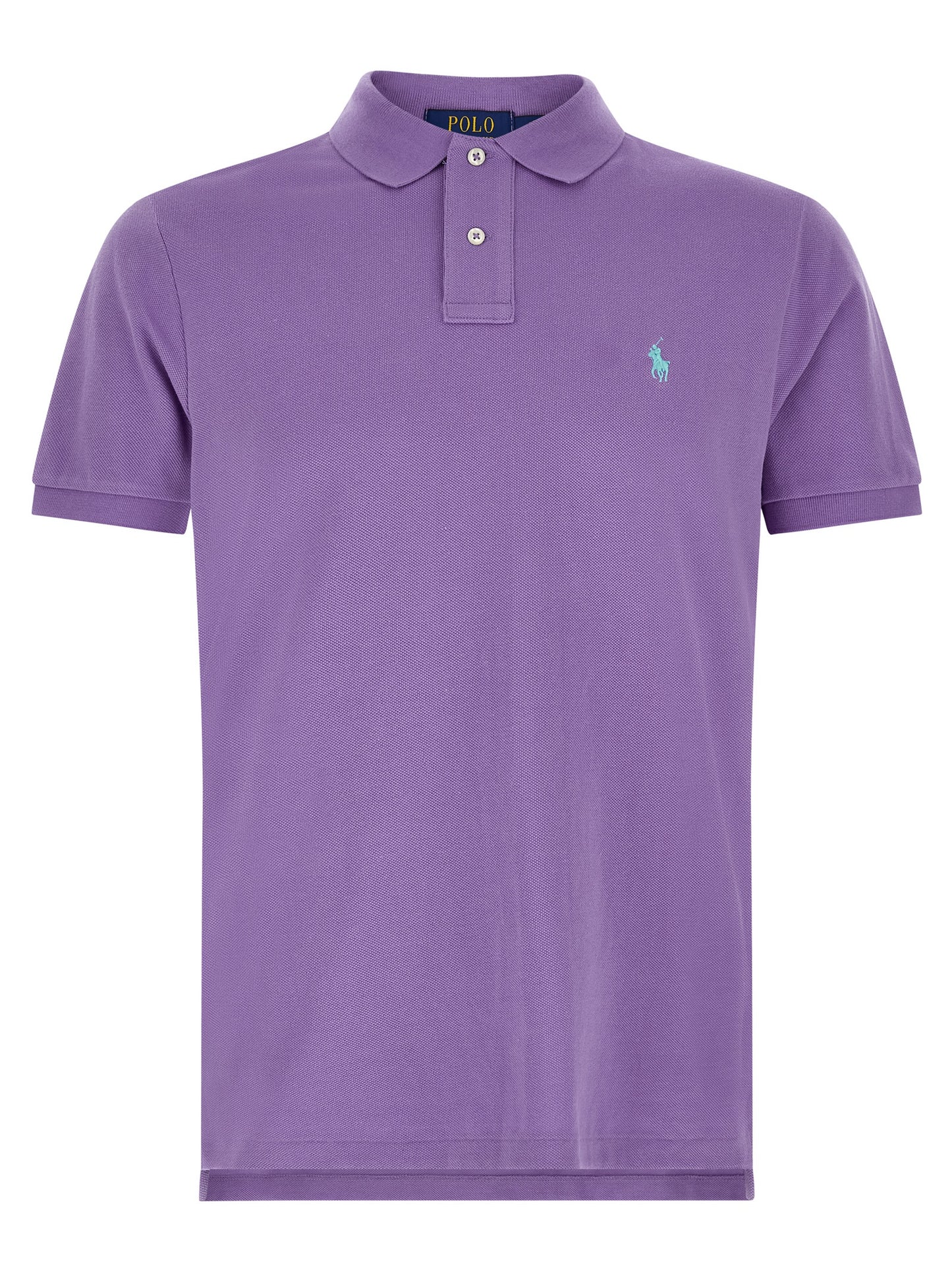 Polo Ralph Lauren Purple Cotton Polo Shirt