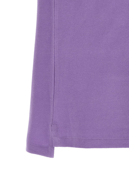 Polo Ralph Lauren Purple Cotton Polo Shirt