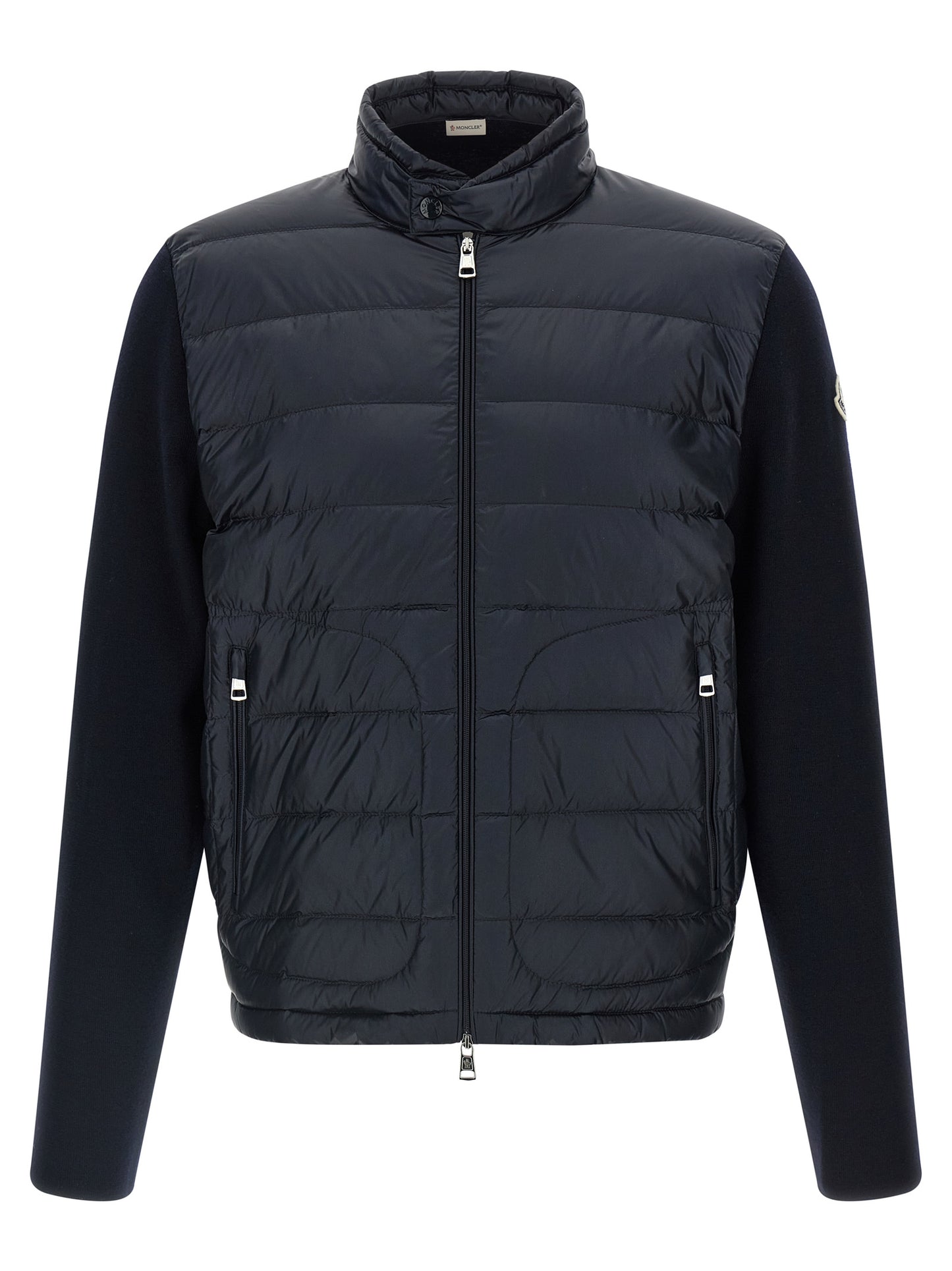 Moncler Blue Polyamide Cardigan
