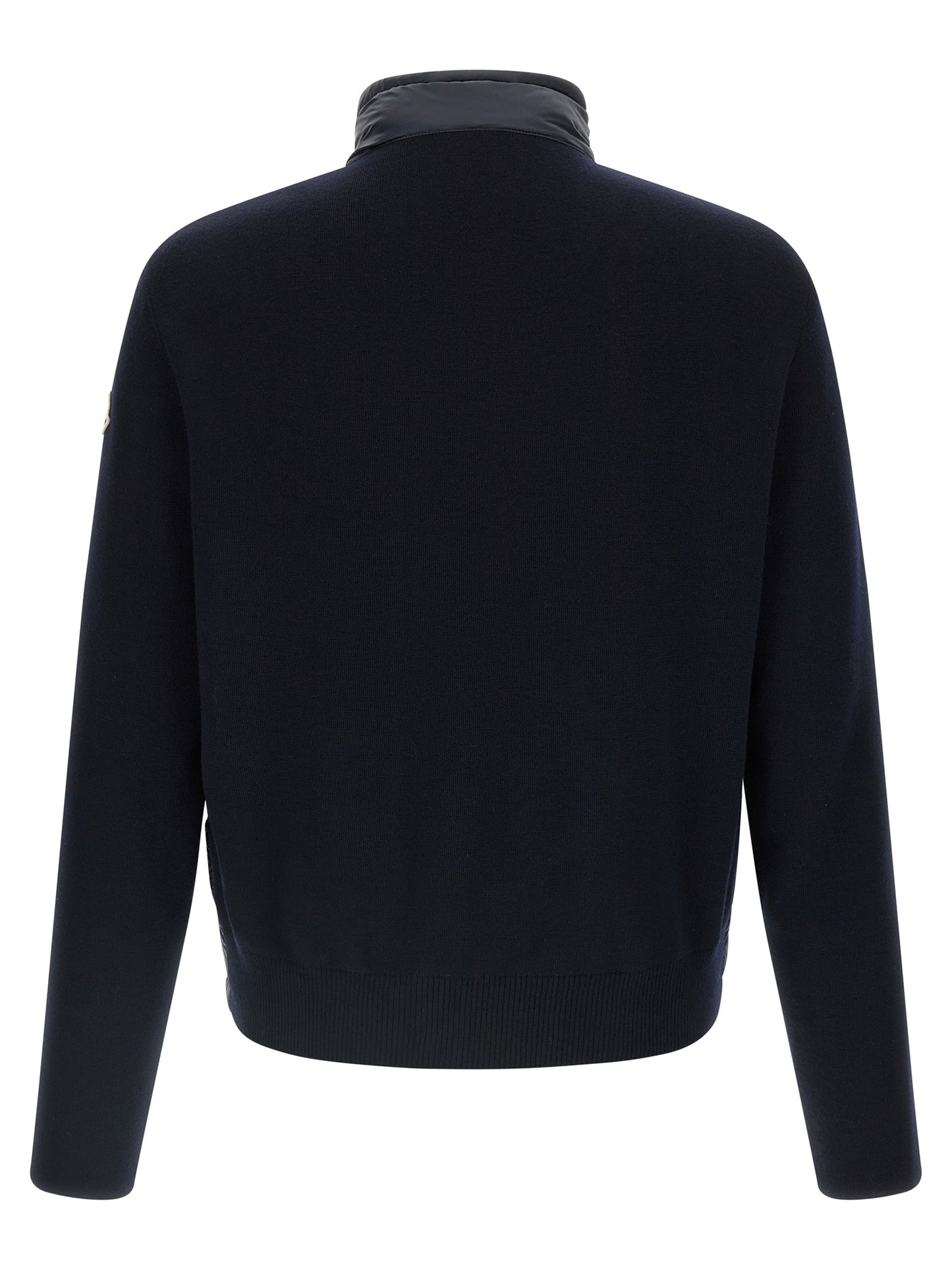 Moncler Blue Polyamide Cardigan