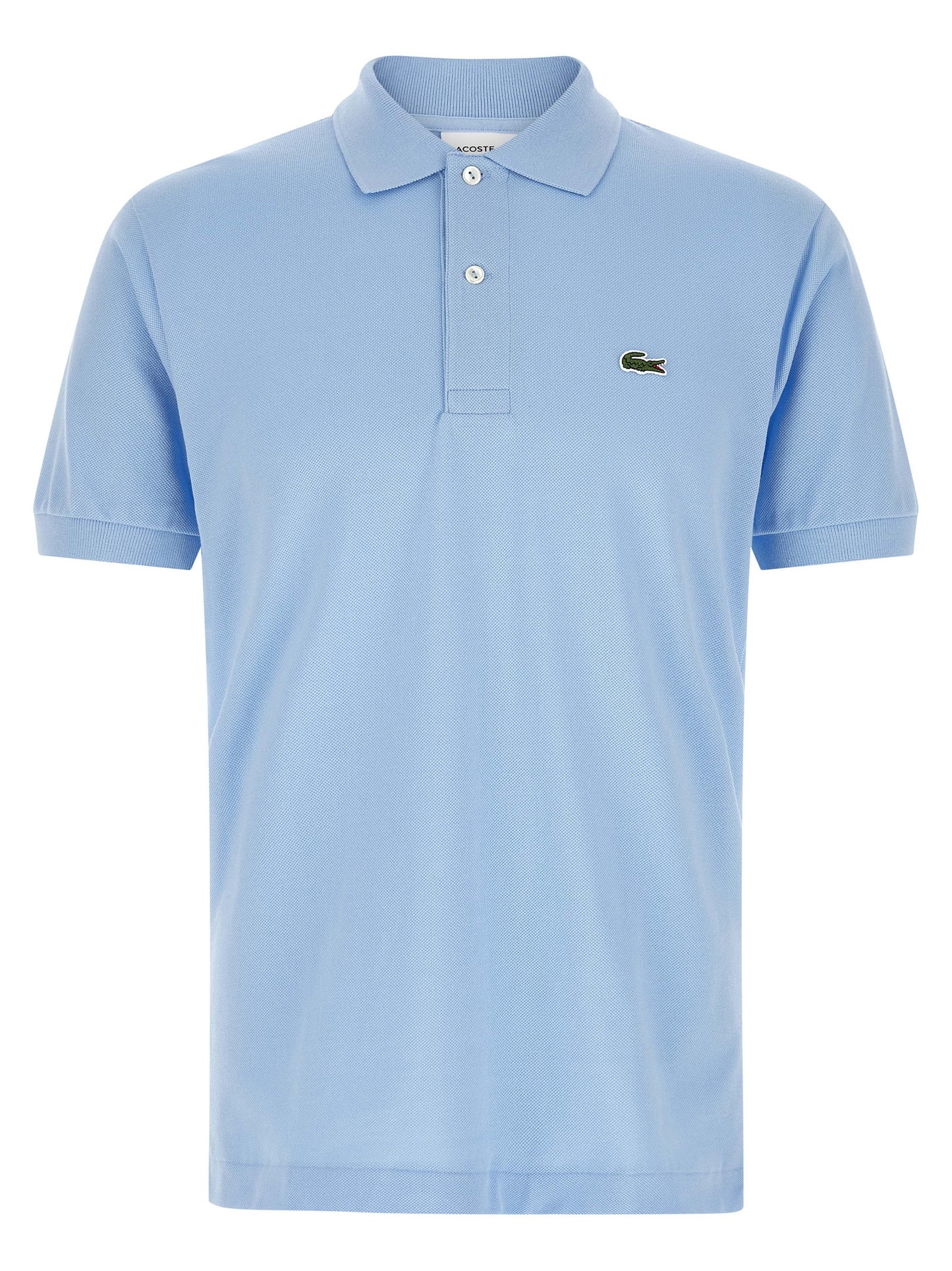 Lacoste Blue Cotton Polo Shirt