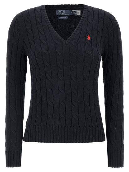 Polo Ralph Lauren Blue Cotton Cardigan