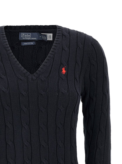 Polo Ralph Lauren Blue Cotton Cardigan