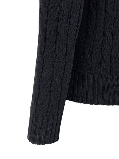 Polo Ralph Lauren Blue Cotton Cardigan