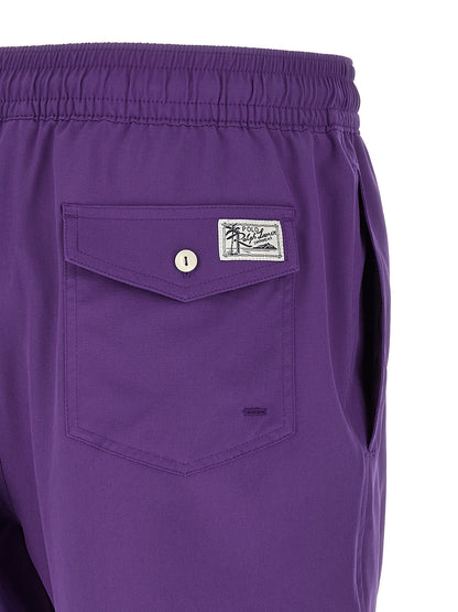 Polo Ralph Lauren Purple Polyester Shorts