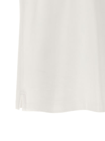 Hugo Boss White Cotton Polo Shirt