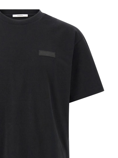 Givenchy Black Cotton T-Shirt
