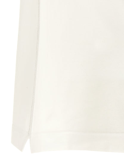 Dolce & Gabbana White Cotton Polo Shirt