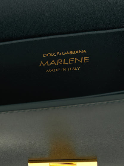 Dolce & Gabbana Bicolor Calfskin Shoulder Bag