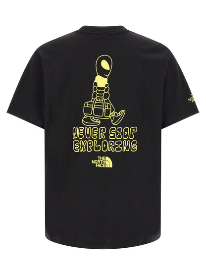 The North Face Black Cotton T-Shirt