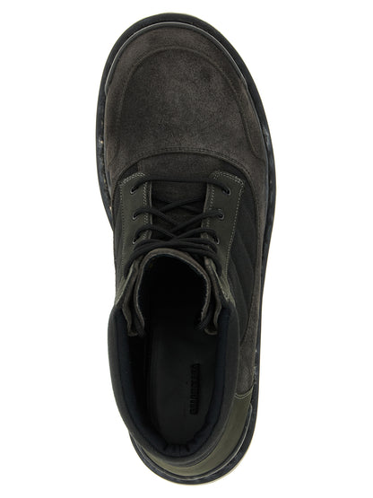 Balenciaga Brown Calfskin Ankle Boots