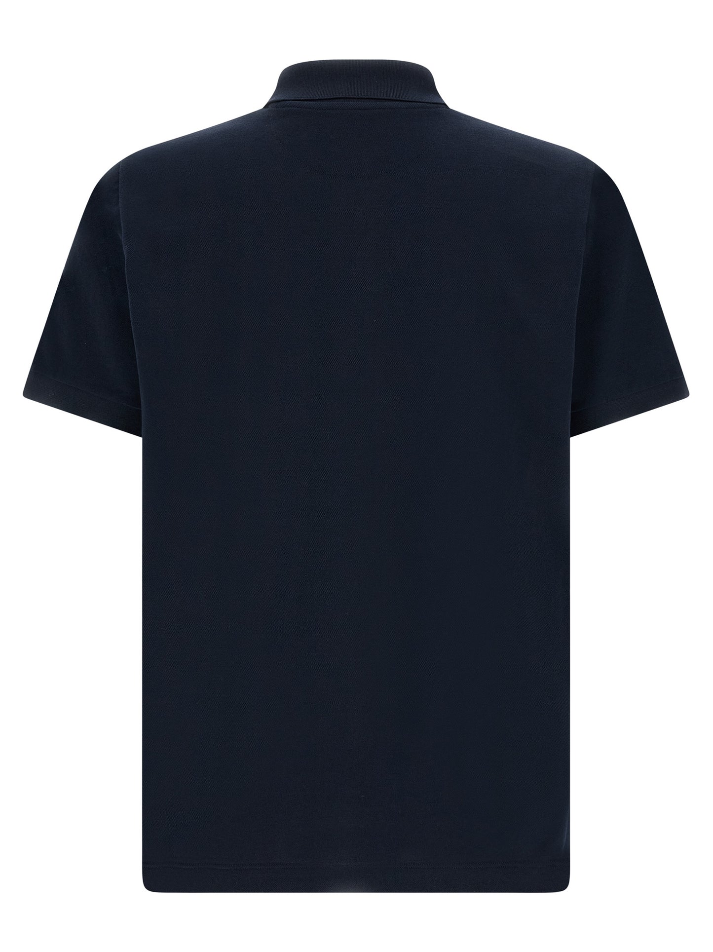 Fendi Blue Cotton Polo Shirt